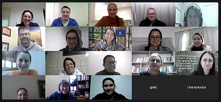 Encontro do grupo de pesquisa com palestra