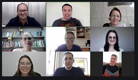 Encontro virtual dos integrantes do grupo de pesquisas ITECFOP