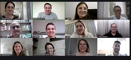 Encontro virtual dos integrantes do grupo de pesquisas ITECFOP