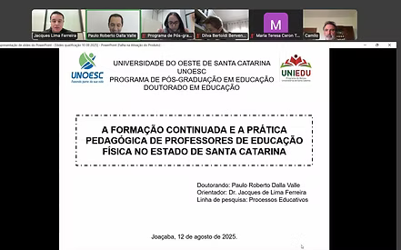 Banca de Qualificação de Tese